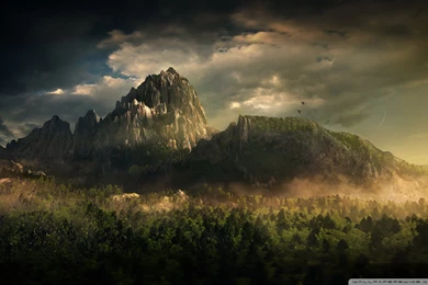 Great Mountain Landscape HD Desktop Wallpapers : Widescreen : High ...