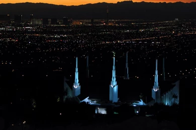 Las Vegas Nevada LDS (Mormon) Temple Photograph Download
