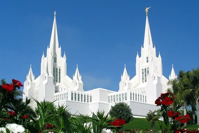 San Diego California LDS (Mormon) Temple Photograph Download