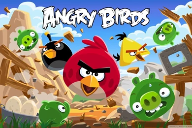 Angry Birds New Version HD Desktop Wallpapers : Widescreen : High ...