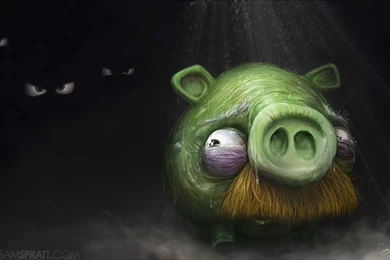 Angry birds exploding castle wallpapers   The Tech Journal