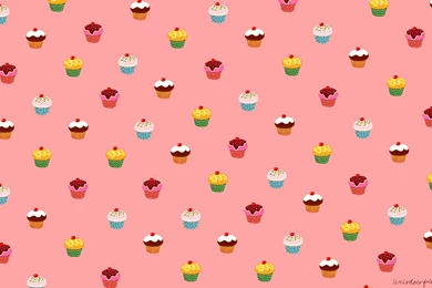 Cute Pink Cupcake Wallpapers – Best Wallpapers