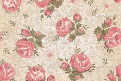Fl Wallpapers Pattern Vintage