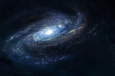 Space Blue Galaxy Wallpapers