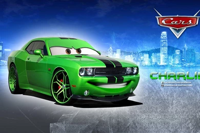 Charlie Dodge Challenger Disney Pixar Cars 1 2 Free Hd Wallpapers