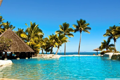 Fiji Resort HD Desktop Wallpapers : High Definition : Fullscreen ...