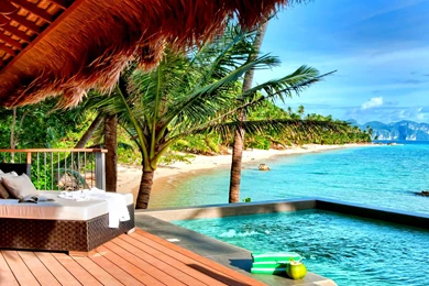 Tropical Resort HD Wallpapers