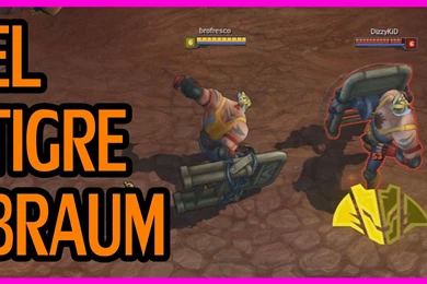 El Tigre Braum Skin Spotlight League Of Legends   YouTube