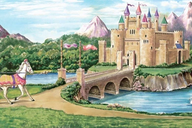 RePin Image: Disney Castle Backgrounds On Pinterest