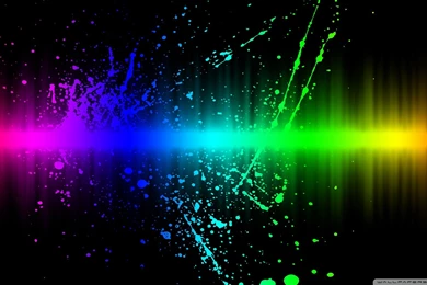 Download Rainbow Color Splatter Wallpapers   Wallpapers Widest