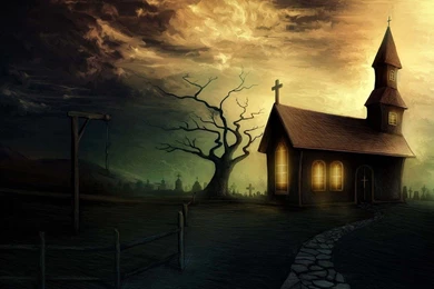 Horror house backgrounds «