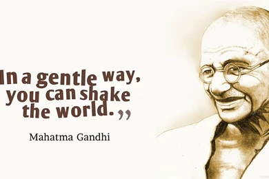 Gandhiji Wide Full HD Wallpapers