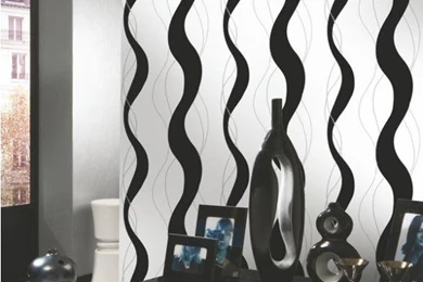 Compare Prices On Black White Abstract Wallpaper  Online Shopping ...