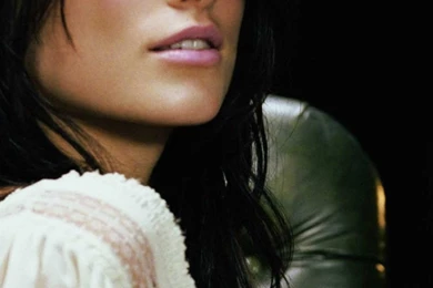 Olivia Wilde Black Hair iPhone 5 Wallpapers