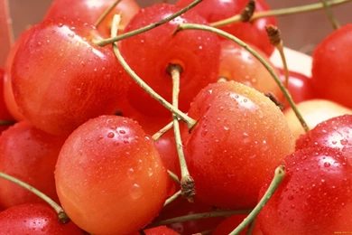 Cherry With Orange Color