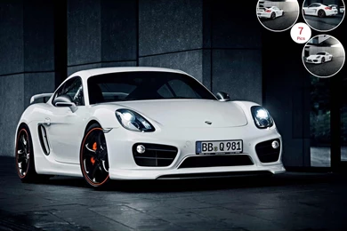 2014 TECHART Porsche Cayman S Front