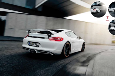 2014 TECHART Porsche Cayman S Rear