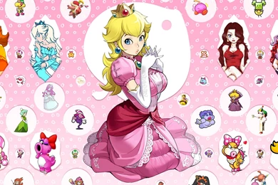Black Princess Peach Wallpapers