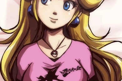 Princess Peach iPhone 5 Wallpapers
