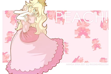 Ii2qate: Princess Peach Wallpapers