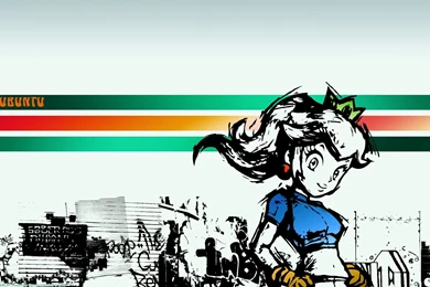 Linux Ubuntu Princess Peach Wallpapers