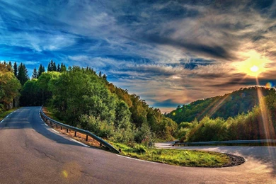 Winding Road   Wallpaper.