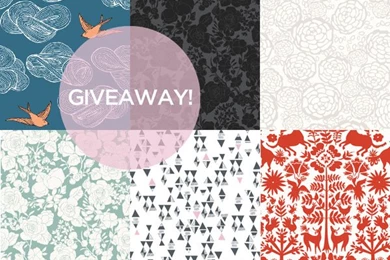 GIVEAWAY: Removable Wallpapers From Hygge & West!