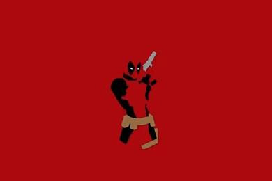 Minimalistic Comics Deadpool Wade Wilson Marvel Wallpapers ...