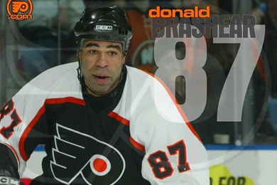 PHILADELPHIA FLYERS BRASHEAR WALLPAPER   (
