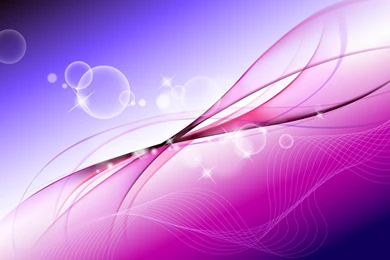 Pink Bubbles Around A Curve   ImgMob