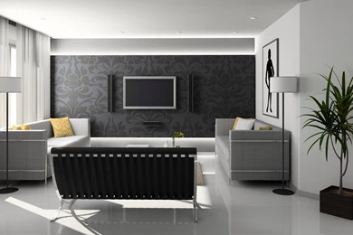 Modern Home Interior Wallpapers 1920x1200   (