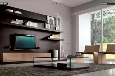 Foto Wallpapers Modern Living Room Designs Home Living Room ...