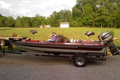 1992 Ranger Bass Boat   Aldeer
