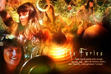 The Furies   Xena: Warrior Princess Wallpapers (2039264)   Fanpop