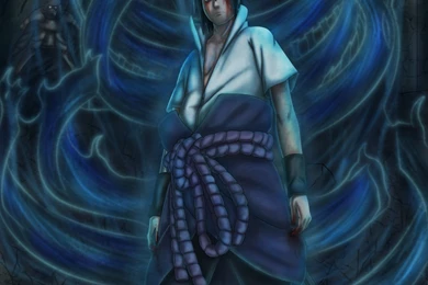 Sasuke Uchiha 00093 Eternal Mangekyou Sharingan Susanoo   Free ...