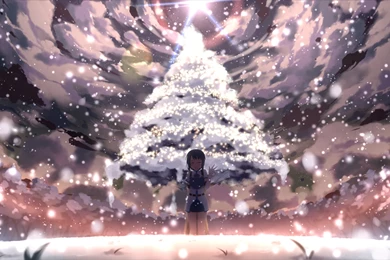 My Collection Of Christmas/Winter Anime Backgrounds (x post From ...