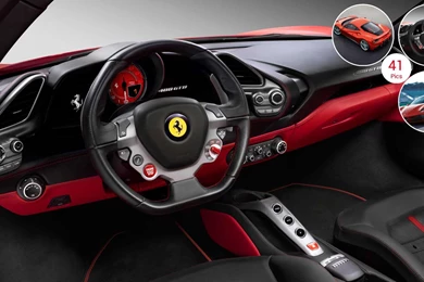 2016 Ferrari 488 GTB Interior