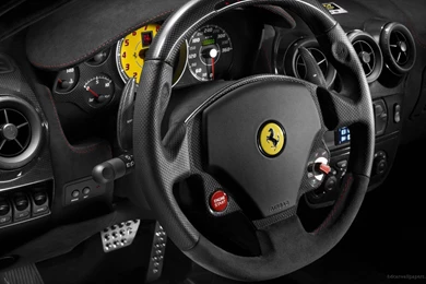 Ferrari Scuderia Spider 16M Interior Wallpapers