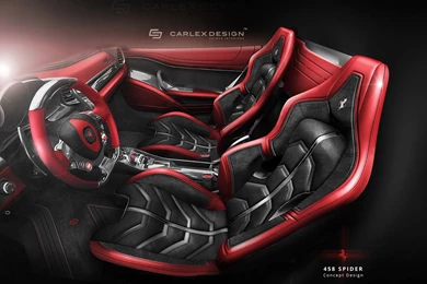 Download Beauty 2015 Ferrari 458 Spider Concept By Carlex Design ...