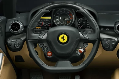 Ferrari F12 Black Interior   Image