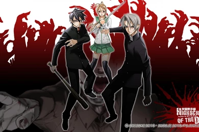 Highschool Of The Dead Igou Hisashi Komuro Takashi Miyamoto Rei ...