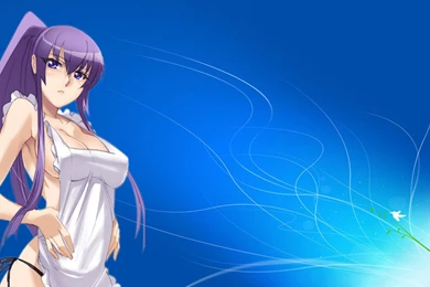 Wallpapers Death Note Anime Saeko Busujima Hotd Tube 2560x1440 ...
