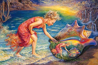 Art Of Imagination : Mystical Fantasy Paintings Of Josephine Wall ...