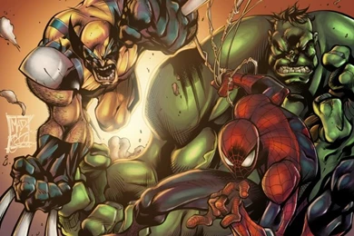 Video Games Comics Spiderman Wolverine Superheroes Capcom Marvel ...