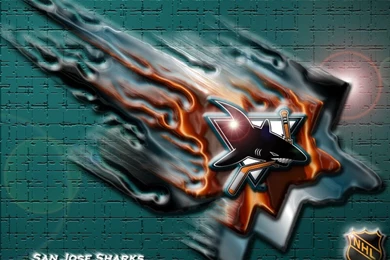 Wallpapers San Jose Sharks Nhl Blog Archive Logo Collage 1024x768 ...