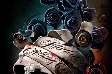 Skull And Roses By RodgerPister On DeviantArt