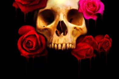 Skull And Roses By FrankVenice On DeviantArt