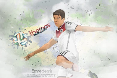 Thomas Muller Vector By Emredemir By DemirGraphic On DeviantArt