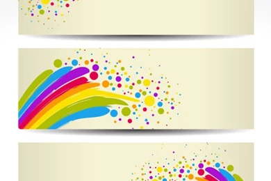 Color Notes Backgrounds Vector