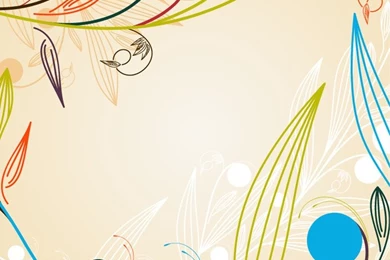 Abstract Backgrounds Floral Vector Graphic